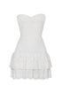 PQ Swim White Sands Marie Ruffle Dress